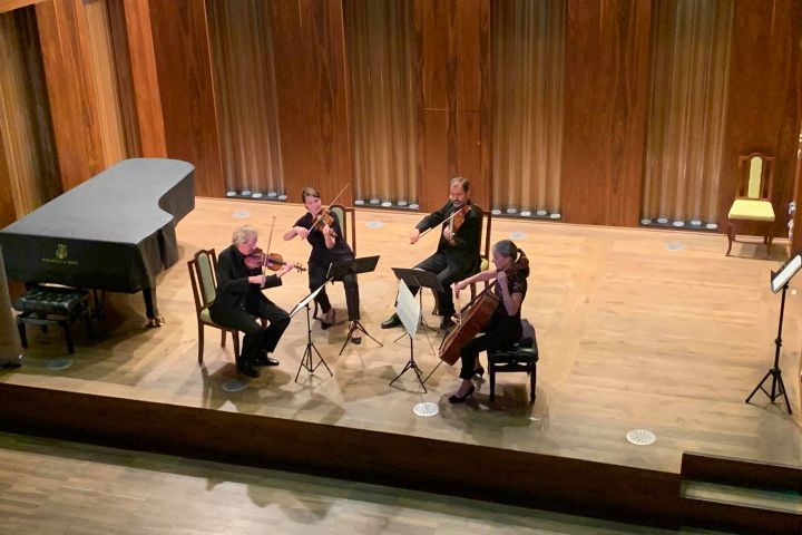 Koncert Kvarteta Martinů a violistky Jitky Hosprové